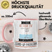 Stand-Up-Paddlerin Tasse Geschenk Becher Stark Attraktiv Furchtlos Stand-Up-Paddlerin Lustige Geschenkidee Rosa Trendation