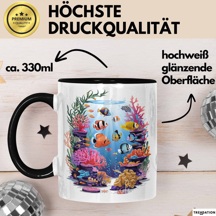 Aquarium Enthusiast Tasse Geschenkidee für Fischhalter Trendation