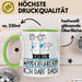 Geschenk für Wanderführerin Tasse Lustige Geschenkidee Geburtstag Ich Bin Wanderführerin Ich Darf Das Grün Trendation