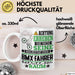BMX-Fahrer Geschenk Tasse Lustiger Spruch Erheben Sie Sich Der BMX-Fahrer Betritt den Raum Weiß Trendation