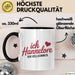 Hannelore Tasse Geschenk Ich Bin Vollkommen Hannelore Geschenkidee Geburtstag Schwarz Trendation