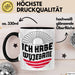 Polen Tasse Spruch Ich Habe Wyjebane Polska Geschenkdiee Kaffee-Becher Schwarz Trendation