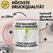 Gleitschirmflieger Geschenk Tasse Lustige Geschenkidee Geburtstag für Gleitschirmflieger Ich Bin Dieser Legendäre Gleitschirmflieger Von Dem Alle Geredet Haben Kaffee-Becher Rosa Trendation