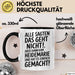 Heidemarie Tasse Geschenk Alle Sagten Das Geht Nicht Aber Dann Kam Heidemarie Und Hat Es Einfach Gemacht Geschenkidee Becher mit Name Schwarz Trendation