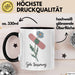 Patienten Kranke Menschen Tasse Geschenk Lustige Geschenkidee Spruch Gute Besserung Schwarz Trendation