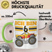 6. Geburtstag Geschenk Tasse Becher Jungs Trucks Geburtstagsgeschenk Ich Bin 6 Grün Trendation