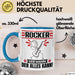 Rocker Tasse Geschenk für Rocker Der Mann Der Alles Kann Geschenkidee zum Geburtstag Blau Trendation