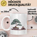 Bonsai Liebhaber Tasse Geschenkidee Miniaturbaum Künstler Weiß Trendation