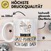 Geschenk für Jazz-Pianistin Tasse Lustige Geschenkidee Geburtstag Ich Bin Jazz-Pianistin Ich Darf Das Weiß Trendation