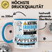 Rapperin Tasse Geschenk Lustiger Spruch Bitte Erheben Sie Sich Seine Majestät Die Rapperin Betritt Den Raum Blau Trendation