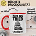 Geologie Liebhaber Geologe Tasse Geschenk Lustige Geschenkidee Spruch Hast Du Versucht Es Zu Lecken Rot Trendation