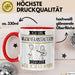 Musikveranstalterin Tasse Geschenk Ich Bin Musikveranstalterin Warum Weil Ich Es Kann Geschenkidee Geburtstag Rot Trendation