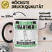 Gärtner Tasse Geschenk für Gärtner Geburtstag Lustiger Spruch Kaffee-Becher Was Ist Deine Superkraft Schwarz Trendation