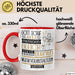 Musikveranstalterin Geschenk Becher Tasse Gott Schuf Alle Menschen Gleich Nur Die Besten Durfeten Musikveranstalterin Werden Geschenkidee Lustig Rot Trendation