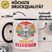 Ziegen Hirte Geschenk Tasse Ziegen Flüsterer Geschenkidee Ziegen-Liebhaber Kaffee-Becher Schwarz Trendation