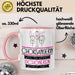 Chorsängerin Weil Es Keinen Schöneren Beruf Gibt Tasse Geschenk für Eine Chorsängerin Lustig Rosa Trendation