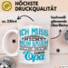 Opa Tasse Geschenk Ich Muss Nicht Nein Sagen Geschenkdiee Großvater Becher Weiß Trendation