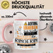 Ringerin Tasse Geschenk Lustiger Spruch Bitte Erheben Sie Sich Seine Majestät Die Ringerin Betritt Den Raum Rosa Trendation