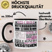 Kiteboarding-Lehrer Geschenk Kaffee-Tasse Geschenkidee für Kiteboarding-Lehrer Ich Bin Kiteboarding-Lehrer Ich Kann Es Dir Erklären Jedoch Nicht Für Dich Verstehen Spruch Lustig Schwarz Trendation