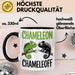 Chamäleon Tier Tasse Geschenk Chamäleon Chamäleoff Reptil Geschenkidee Lustig Trendation