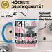 Metallbauerin Ausbildung Start Geschenk Tasse Ich Bin Metallbauerin In Der Ausbildung Ich Darf Das Kaffee-Becher Geschenkidee Blau Trendation
