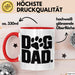 Hund Tierliebhaber Tasse Geschenk Lustige Geschenkidee Spruch Hunde Papa Rot Trendation
