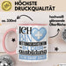 Rettungsassistentin Ausbildung Start Geschenk Tasse Ich Bin Rettungsassistentin In Der Ausbildung Ich Darf Das Kaffee-Becher Geschenkidee Rosa Trendation