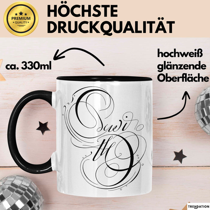 Kalligraf Tasse Geschenkidee für Handlettering Künstler Trendation