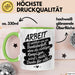 Büro Arbeit Kollege Tasse Geschenk Lustige Geschenkidee Spruch Arbeit Ist Wirklich Wie Ein Banküberfall Grün Trendation