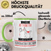 Tierverhaltensforscherin Tasse Geschenk Becher Stark Attraktiv Furchtlos Tierverhaltensforscherin Lustige Geschenkidee Grün Trendation