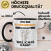 Schwiegeronkel Geschenk Tasse Lustiger Spruch Ich Bin Schwiegeronkel Warum Weil Ich Es Kann Geschenkidee Bester Schwiegeronkel Geburtstag Kaffee-Becher Schwarz Trendation