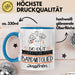 Bandmitglied Geschenk Tasse So Gut Kann Nur Eine Bandmitglied Aussehen Geschenkidee Geburtstag Weihnachten Lustig Blau Trendation