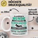 Hund Tasse Geschenk Lustiger Spruch Hunde Kommandos Humorvoll Weiß Trendation