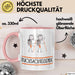 Geschenk für Rucksackreisende Tasse Lustige Geschenkidee Geburtstag Ich Bin Rucksackreisende Ich Darf Das Rosa Trendation