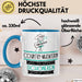 Country-Musikerin Weil Es Keinen Schöneren Beruf Gibt Tasse Geschenk für Eine Country-Musikerin Lustig Blau Trendation