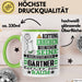 Gärtner Geschenk Tasse Lustiger Spruch Erheben Sie Sich Der Gärtner Betritt den Raum Grün Trendation