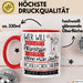 Vogelforscherin Tasse Geschenk Spruch Wer Will Schon Prinzessin Sein Wenn Man Auch Vogelforscherin Sein Kann Rot Trendation