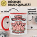 Schweinebauer Schweine Tier Tasse Geschenk Lustige Geschenkidee Spruch Meine Therapeuten Machen Oink Rot Trendation