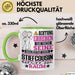 Stiefcousin Geschenk Tasse Lustiger Spruch Erheben Sie Sich Der Stiefcousin Betritt den Raum Grün Trendation