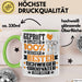 Schwiegergroßvater Geschenk Lustiger Spruch für Schwiegergroßvater Geschenkidee Bester Schwiegergroßvater Der Welt Grün Trendation
