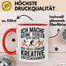 Tanzen Tänzer Tasse Geschenk Ich mache keine Fehler Geschenkidee Lustig Rot Trendation