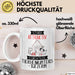 Tierheimunterstützerin Tasse Geschenk Becher Stark Attraktiv Furchtlos Tierheimunterstützerin Lustige Geschenkidee Weiß Trendation