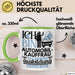 Automobilverkäuferin Ausbildung Start Geschenk Tasse Ich Bin Automobilverkäuferin In Der Ausbildung Ich Darf Das Kaffee-Becher Geschenkidee Grün Trendation