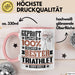 Triathlet Geschenk Lustiger Spruch für Triathlet Geschenkidee Bester Triathlet Der Welt Rosa Trendation