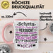 Tasse Valentinstag Geschenk Versuch das beste Geschenk zu finden Rosa Trendation