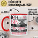 Metallbauerin Ausbildung Start Geschenk Tasse Ich Bin Metallbauerin In Der Ausbildung Ich Darf Das Kaffee-Becher Geschenkidee Rot Trendation