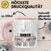 Bungee-Jumperin Tasse Geschenk Ich Bin Bungee-Jumperin Und Du So Geschenkidee Lustiger Spruch Becher Rosa Trendation