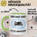 Motorradfahrer Biker Motorradfahren Tasse Geschenk Lustige Geschenkidee Spruch Der Arzt Sagt Es Ist Unheilbar Grün Trendation
