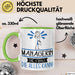 Managerin Geschenk Tasse Becher Die Frau Die Allen Kann Geschenkidee für eine Managerin Lustig Grün Trendation