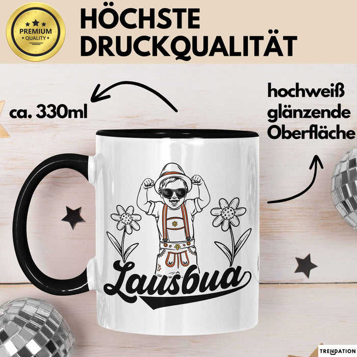 Lausbua Tasse Geschenk Oktober München Geschenkidee Becher Trendation